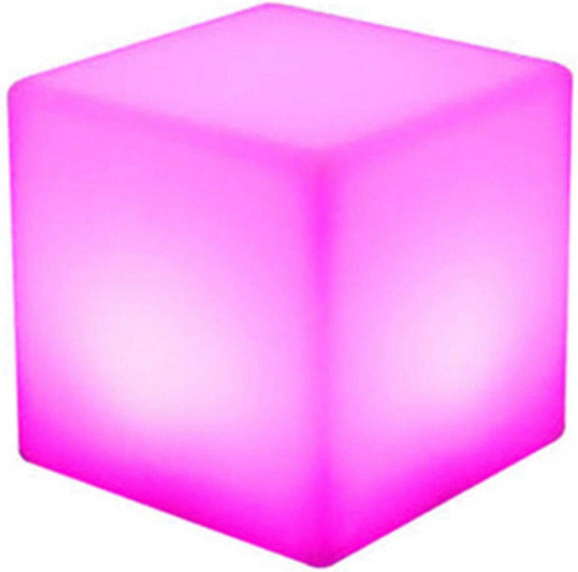 YIYIBYUS Cordless LED Cube Chair Light,16