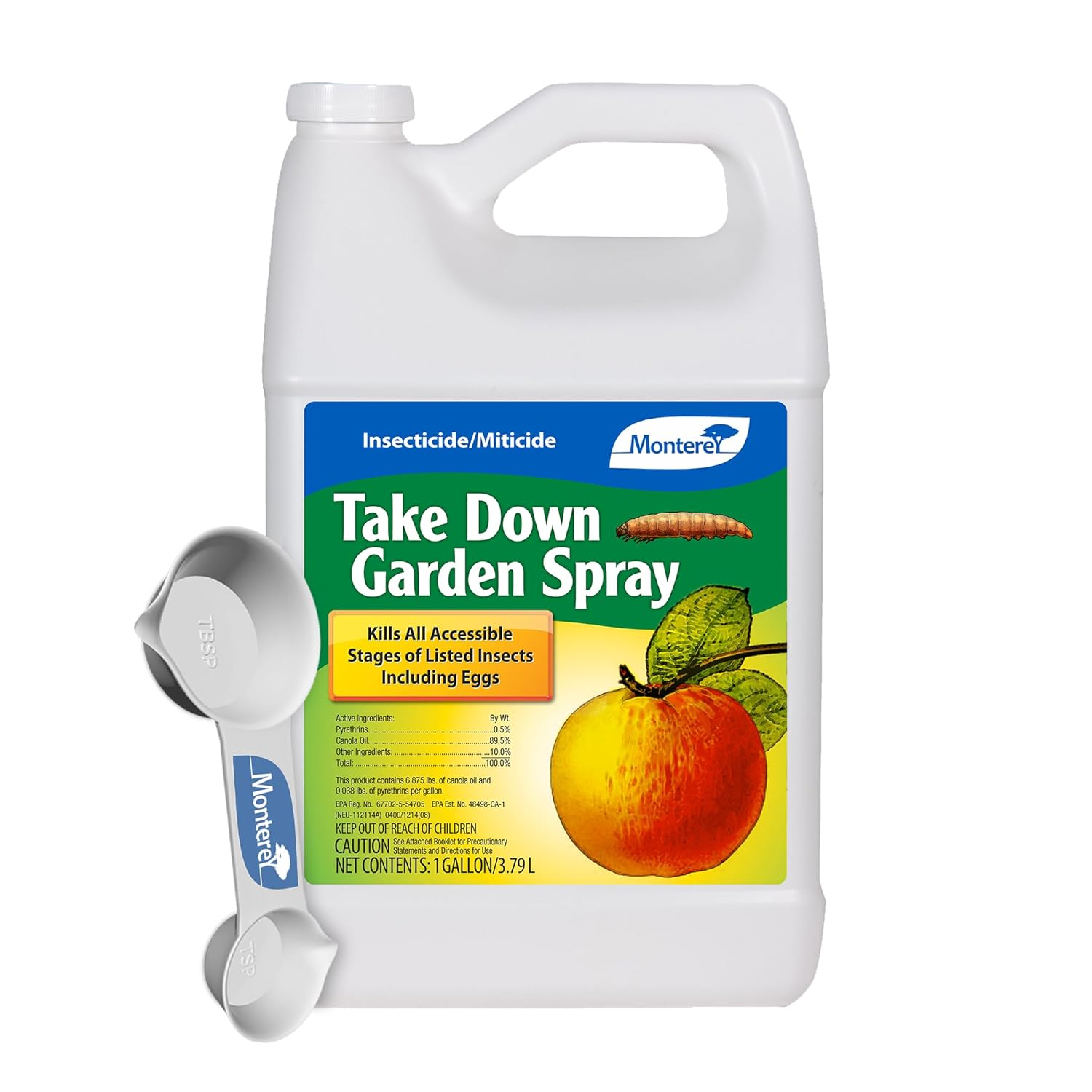 Monterey Take Down Garden Spray Bundled with Measuring Spoon - 1 Gallon