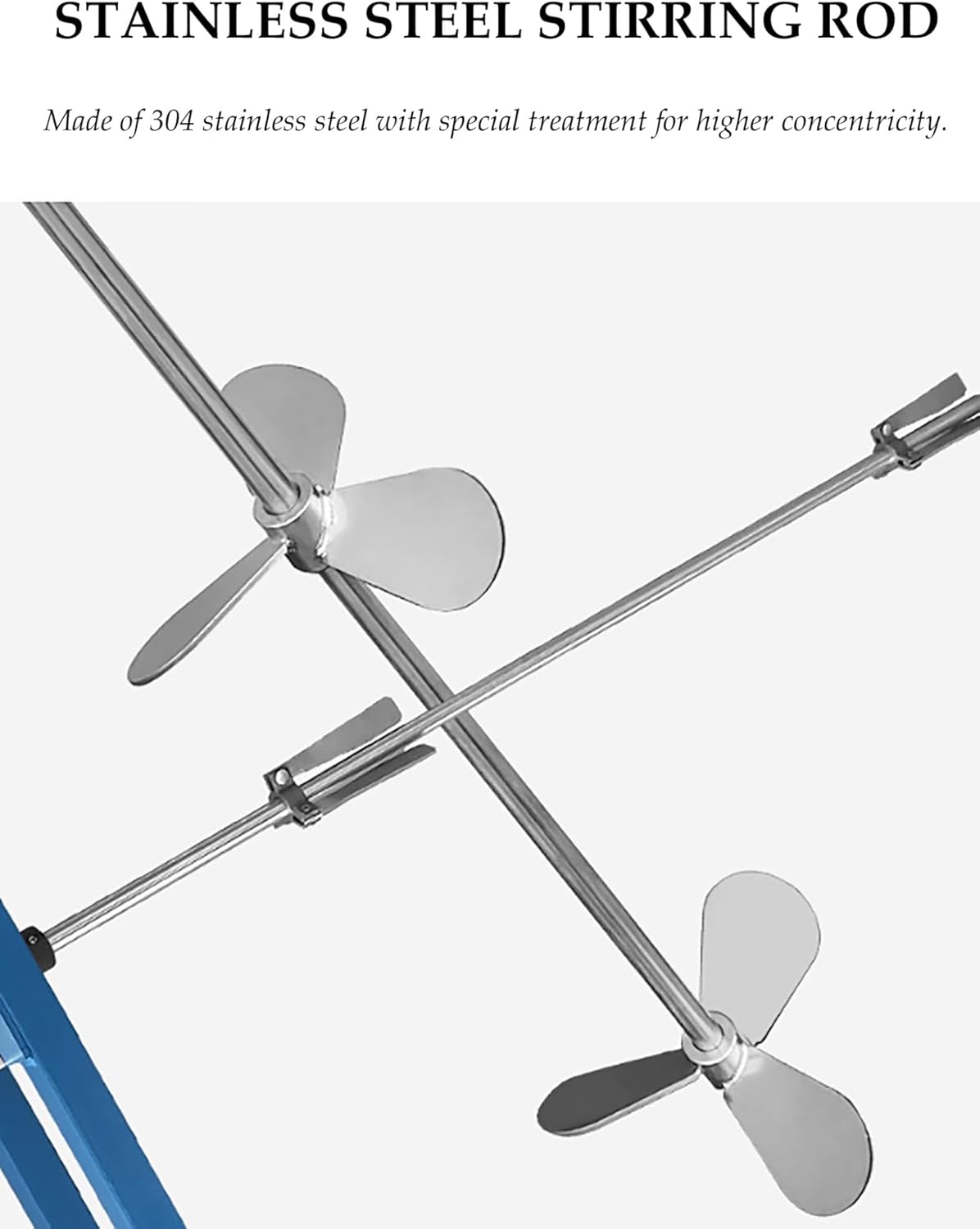 Pneumatic Paint Mixer for IBC Open-top Drum, Coat Mixer Bracket Air Agitator Stirring Machine, Paint Mix Tool Paint Mixing Equipment for Ink Dissolve(Five-cylinder)