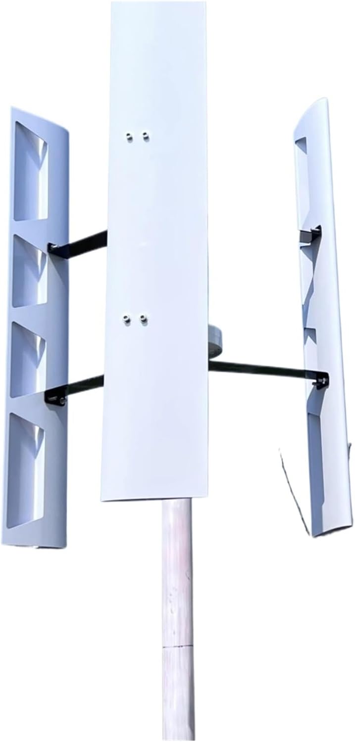 Wind Turbines, Vertical Wind Turbine nerator 1000w 12v 24v 48v 3 Phase with 3 Blades Home Use Low Wind Speed Starting Wind Turbines(1000W 12V)