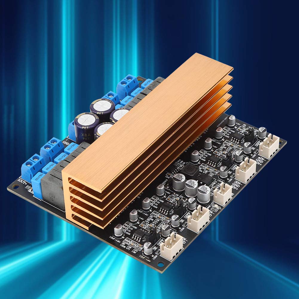 TPA3255 Digital Amplifier Board, AMP Module with 4 Sound Channels, Class D Audio Board, 315W Output for Home Theater and Audio, Includes DC24 48V