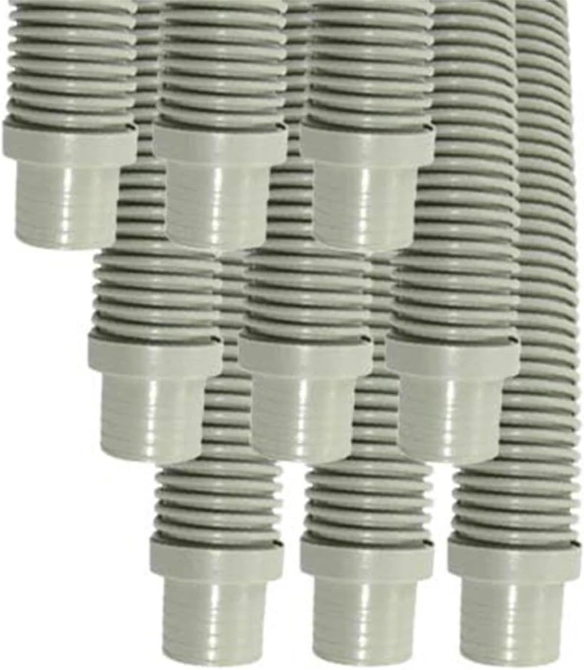 PRM-950G-9 for Puri Tech Vacuum Hose Navigator Pool Vac Ultra Aquabug 1.5in x 4ft Lt. Grey 9 pk