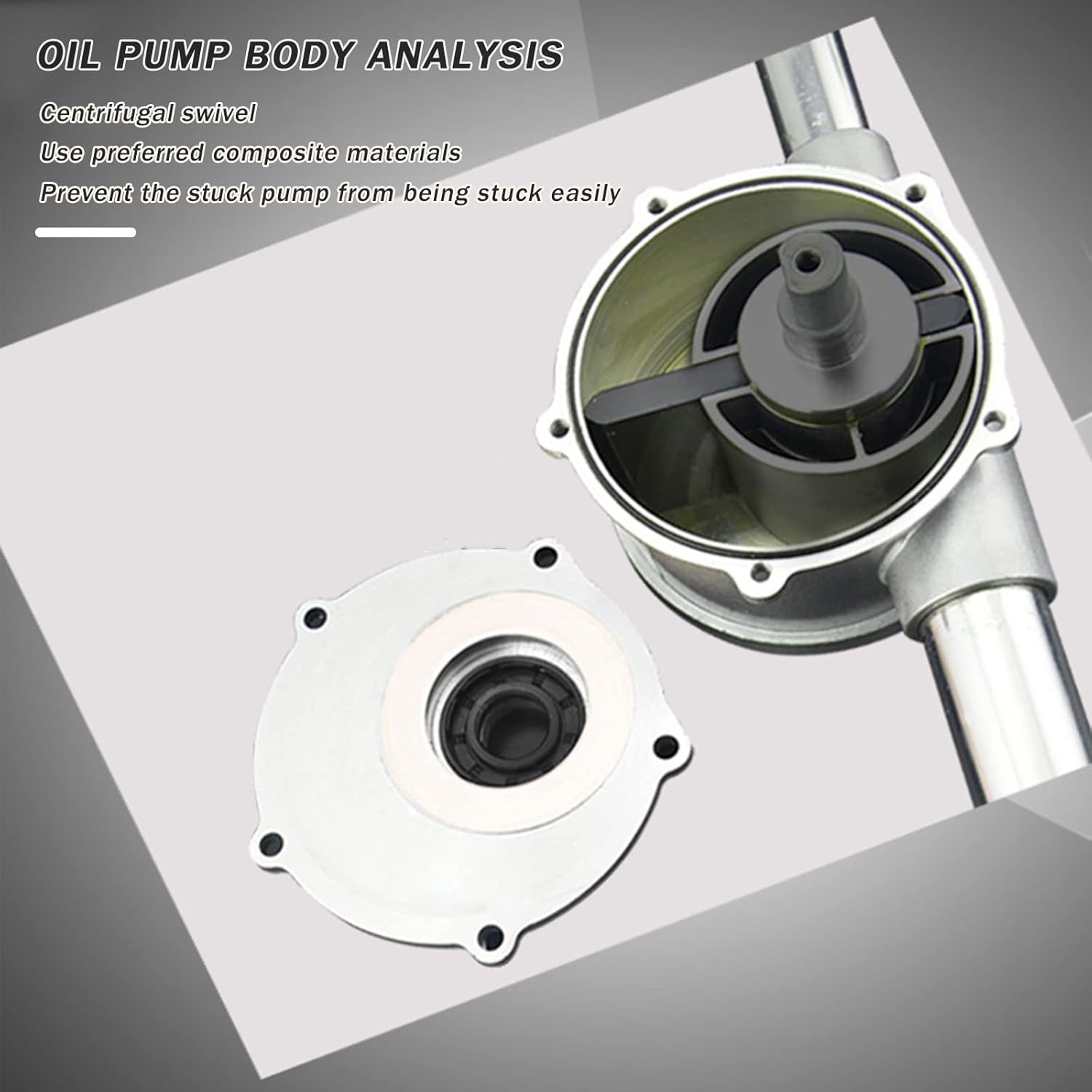 Hand Tool Aluminum Alloy Hand Oil Pump, Manual Oil Pump, Oil Suction Machine, Oil Drum Pump, Refueling Pump, Not Easy to Get Stuck