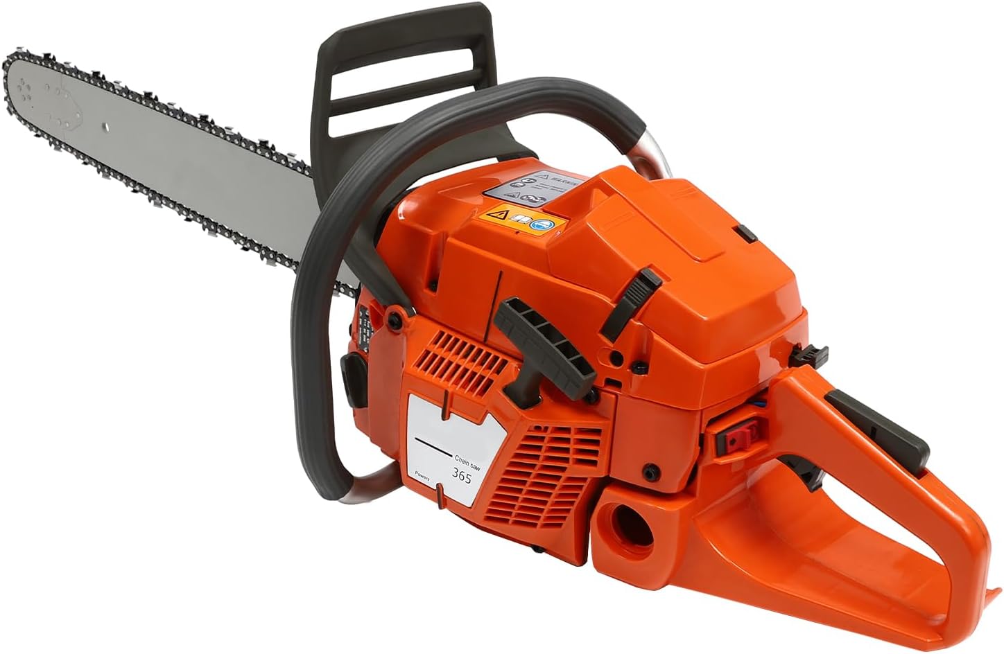 Gas Chainsaw with 24 inch Guide Bar,2-Cycle Gasoline Power Chain Saws Chain Saw,Gasoline Heavy Duty Saw Chain Petrol Saw
