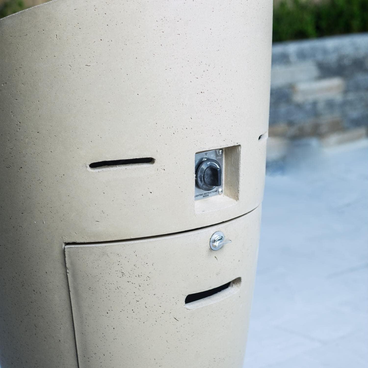 American Fyre Designs Eclipse 23-Inch Propane Gas Fire Urn - Smoke - 520-SM-11-M2PC