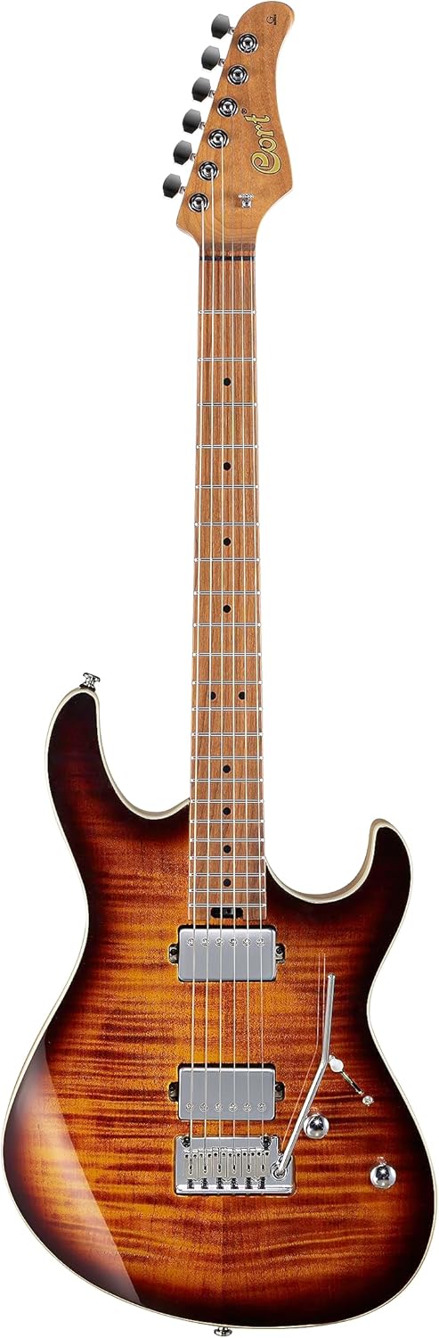 Cort 6 String Solid-Body Electric Guitar, Right, Antique Violin Burst (G290FATIIAVB)