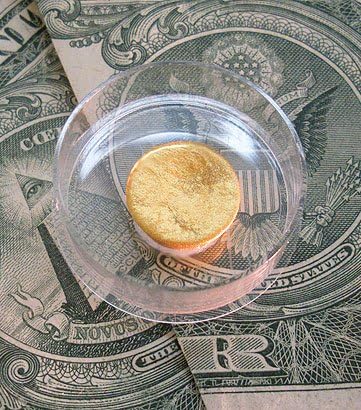 23 Karat Genuine Gold Droplet - Watercolor Tablet 1.10 gram (Medium)