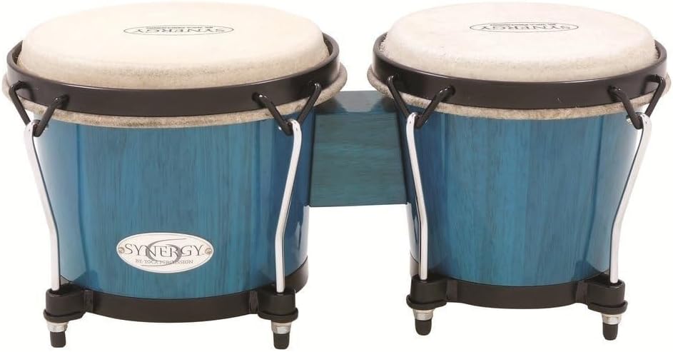 Toca Synergy Series Bongo Set Blue (Blue)