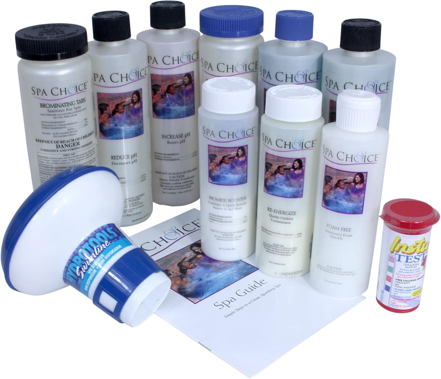 SpaChoice Premium Bromine Spa Kit, Made in USA
