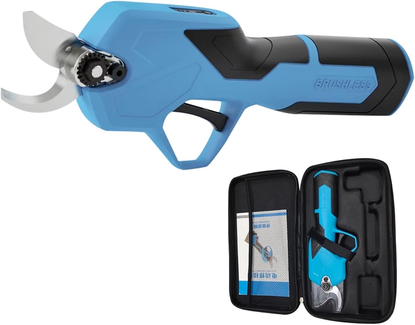 Electric Shear 0-22mm Cordless Electric Pruner Pruning Shear Efficient Tree Bonsai Pruning Branches Cutter Landscaping Tool