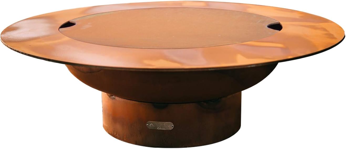 Magnum w/lid Match Lit Fire Pit with Stainless Steel Burner - NG