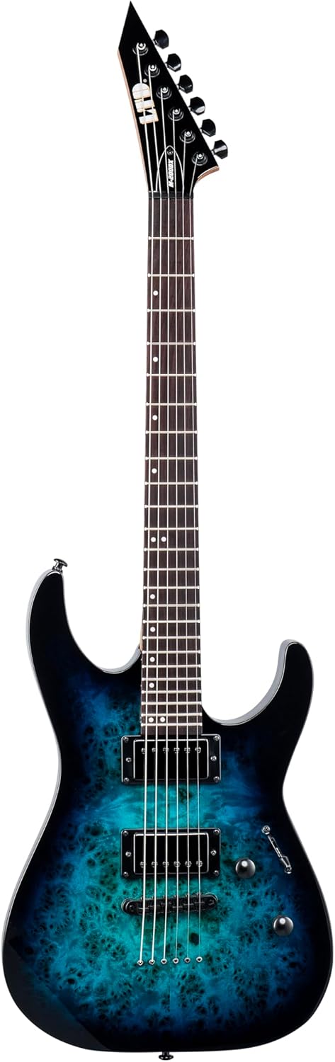 ESP LTD M200DX Electric Guitar, Blue Burst