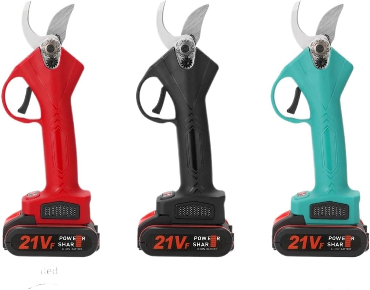 21V Cordless Electric Pruner Pruning Shear Efficient Fruit Tree Bonsai Pruning Branches Cutter Landscaping Garden Scissors Tool(Blue)