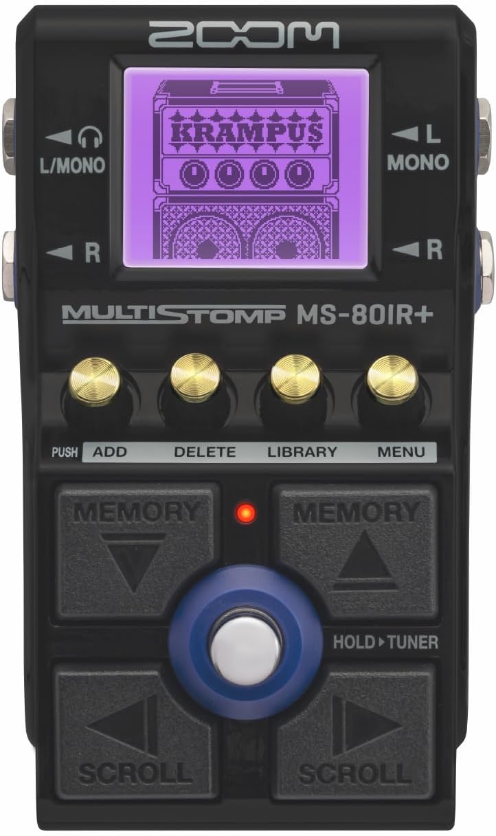 Zoom MS-80IR+ MultiStomp Amplifier Modeler IR Pedal