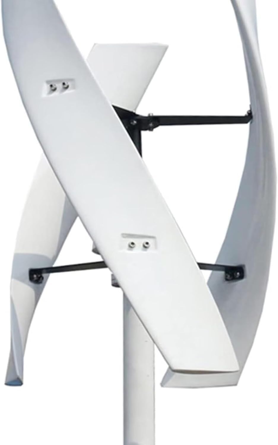 Vertical Axis Wind Turbine Generator,8000W 12V 24V 48V 220 V with Controller Upright Windmill Low Noise for Home Or Camping