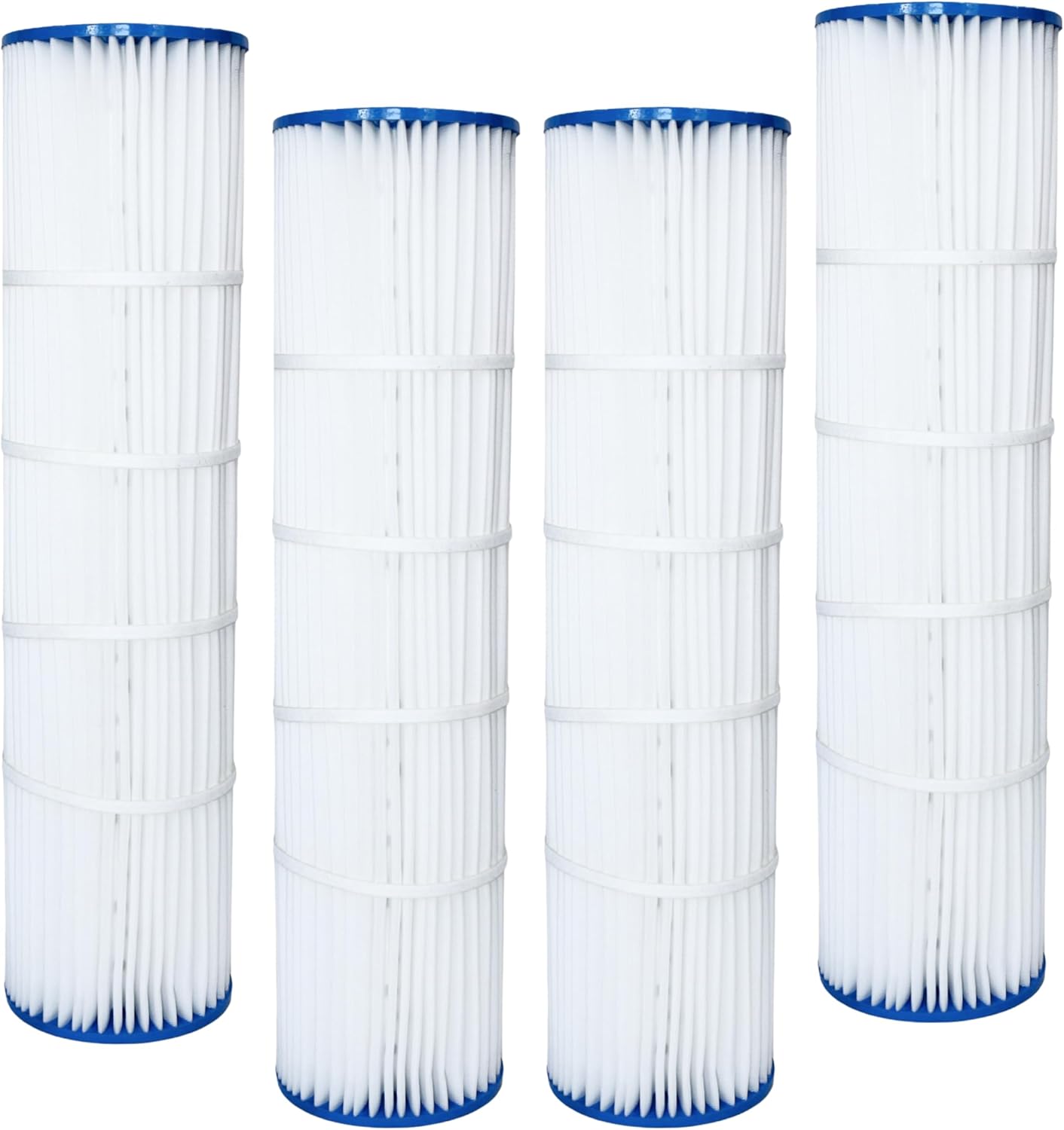 DPM Cartridge Replacement Set for Jandy CV580 CL580 Cartridge Pool Filters 4 Pack Pleated Element Made in USA | Replaces C-7482 FC-0820 PJAN145 R0357900 FC-6415 (580 Sq Ft (33