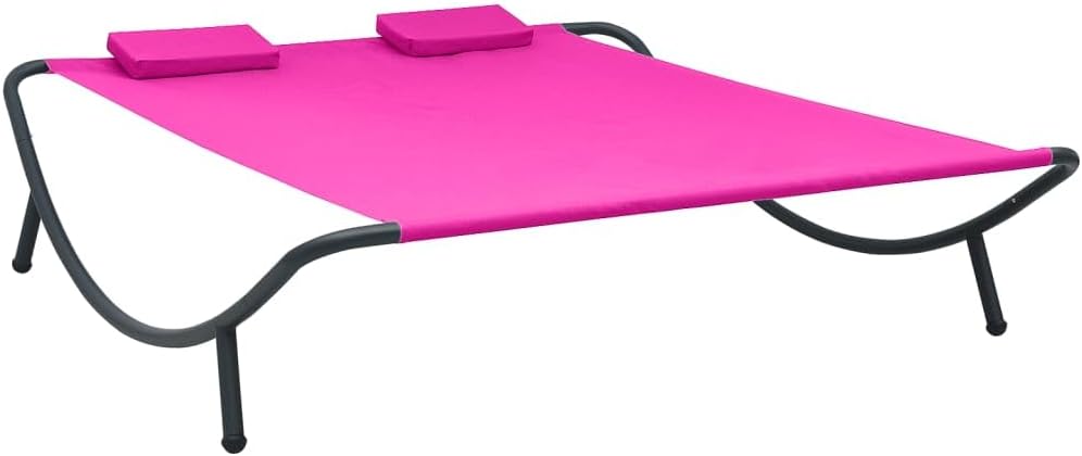 Patio Beds Patio Lounge Bed Fabric Pink