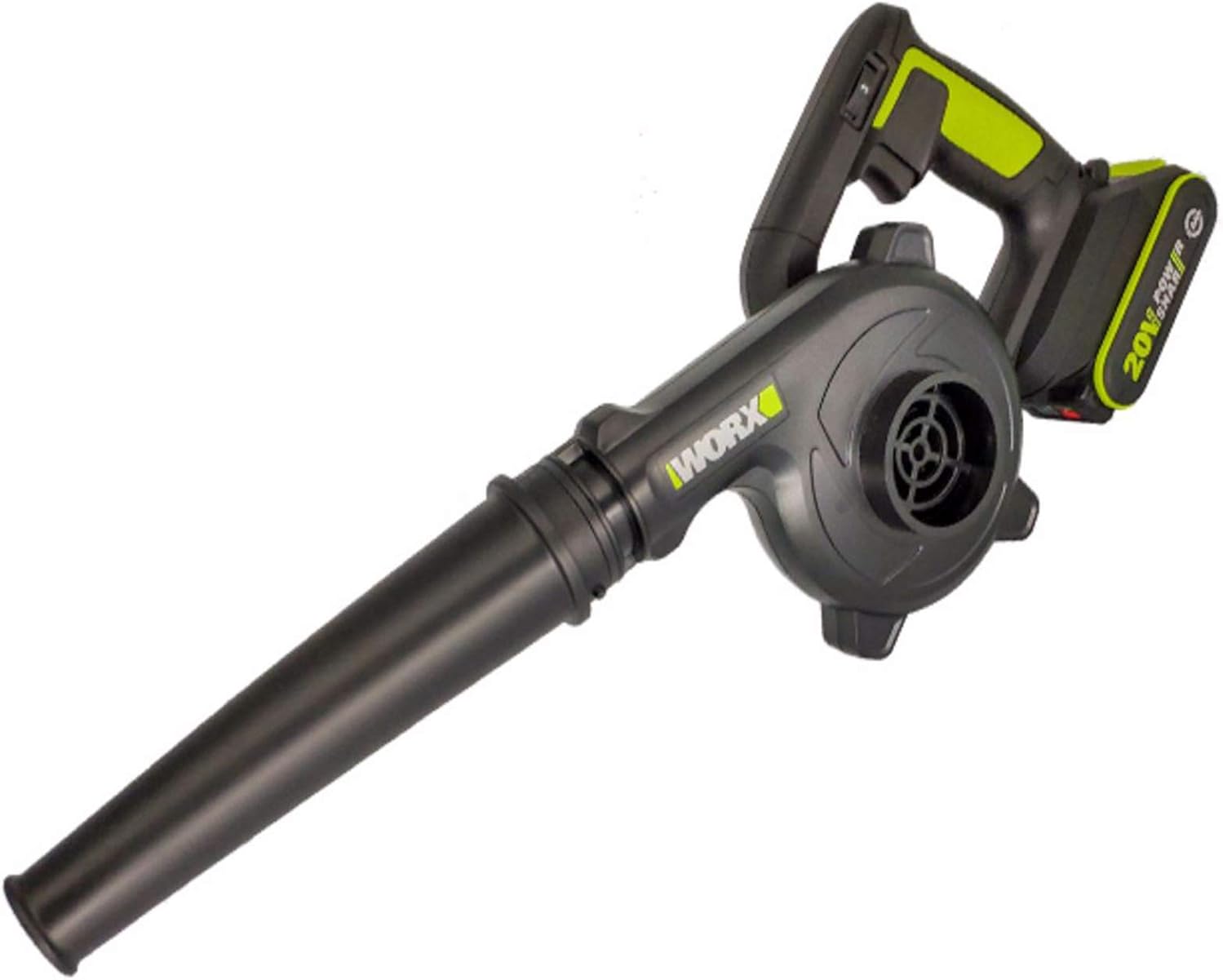 Cordless Leaf Blower ??Lithium-ion Powered Lightweight, Compact 2 in 1 Sweeper & Vacuum for Clearing Dust, Leaf and Snow, Car Vacuum, Patio/Deck/Garden Cleaning, Garage Dusting (D) (B)