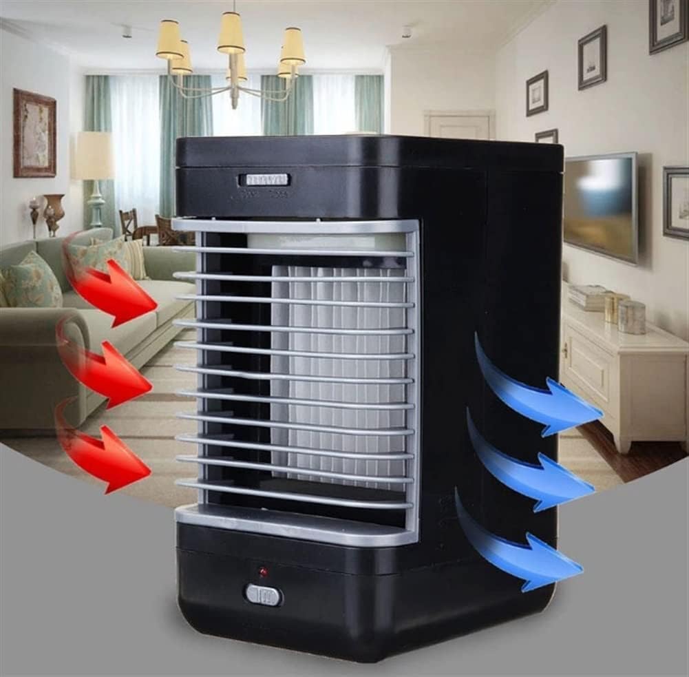 Desk Cooling Fan, Portable Evaporative Air Conditioner, Personal Air Cooling Fan for Home Office Room