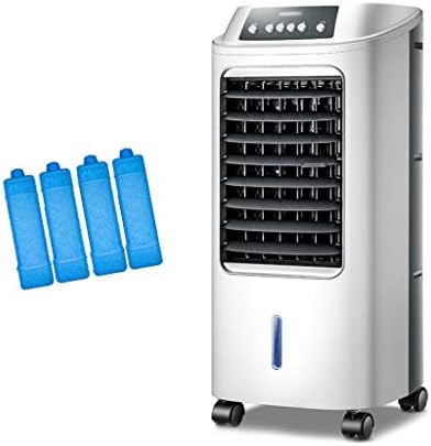 Portable Air Conditioner Fan Portable Air Cooler, Evaporative Misting Humidifier Small Air Conditioner Fan And Bladeless Noiseless Fan, For Office, Dorm, Room(Free Ice Tray)
