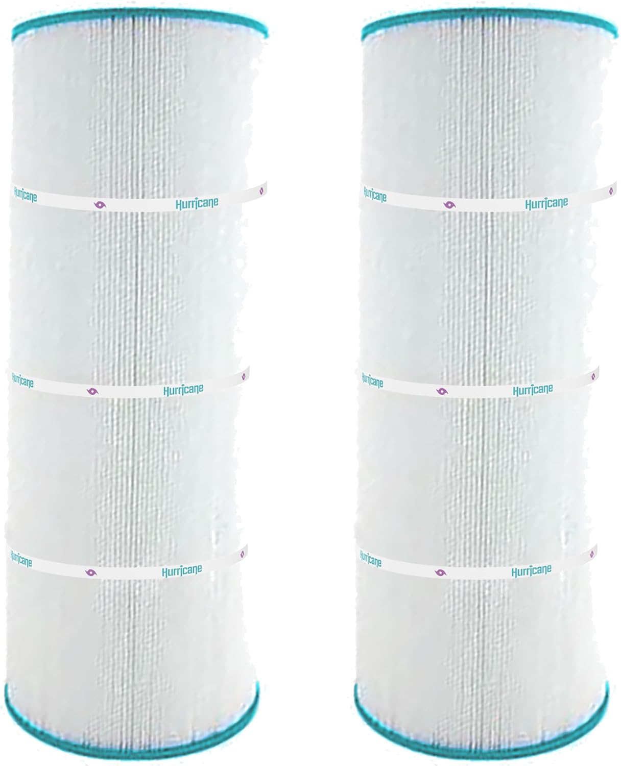 Hurricane Filters 2 Pack HF9402-01 Advanced Pool Filter Cartridge - Replacement for Unicel C-9402, PWW100-4, Filbur FC-2695, Waterway Clearwater 100
