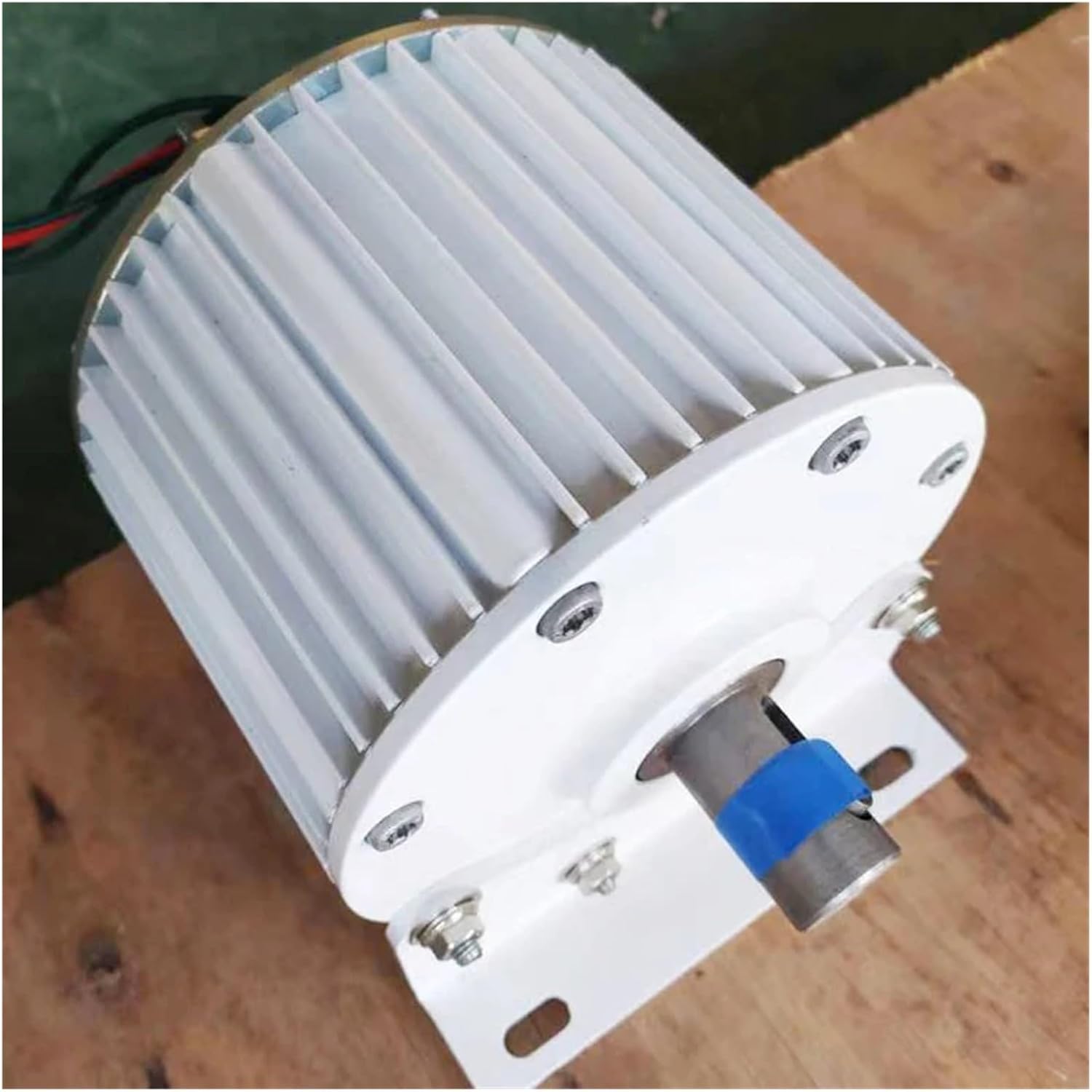 Wind Turbine Generator Kit, 10KW Electric Nerator 24V 48V 96V 120V Low RPM Permanent Magnet Alternator 10000W Turbine Motor with Base for Hybrid Solar Wind System(Taper Shaft,230V_10KW)