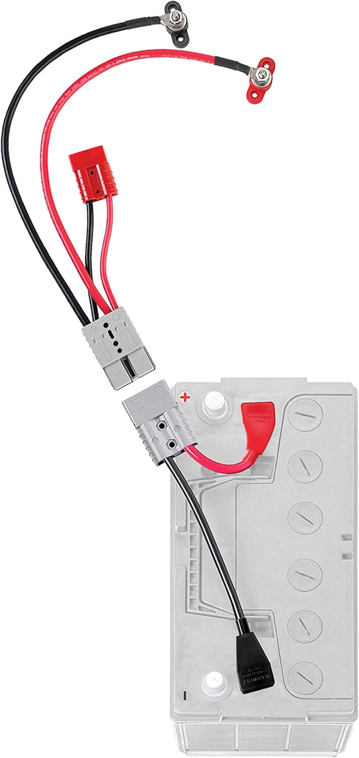 Connect-Ease 12V Starting Motor Connection Kit with Accessory Power RCE12VBM6CK | Quick Maintenance Boat Accessories Kit | Corrosion Resistant Components | Lithium-Compatible | Batteries Not Included