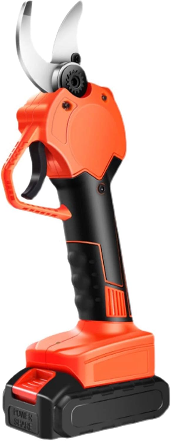 Cordless Electric Pruning Shears Rechargeable Garden Wood Pruner Tree Electric Branch Scissors Electric Pruning Machine with 2600Mah