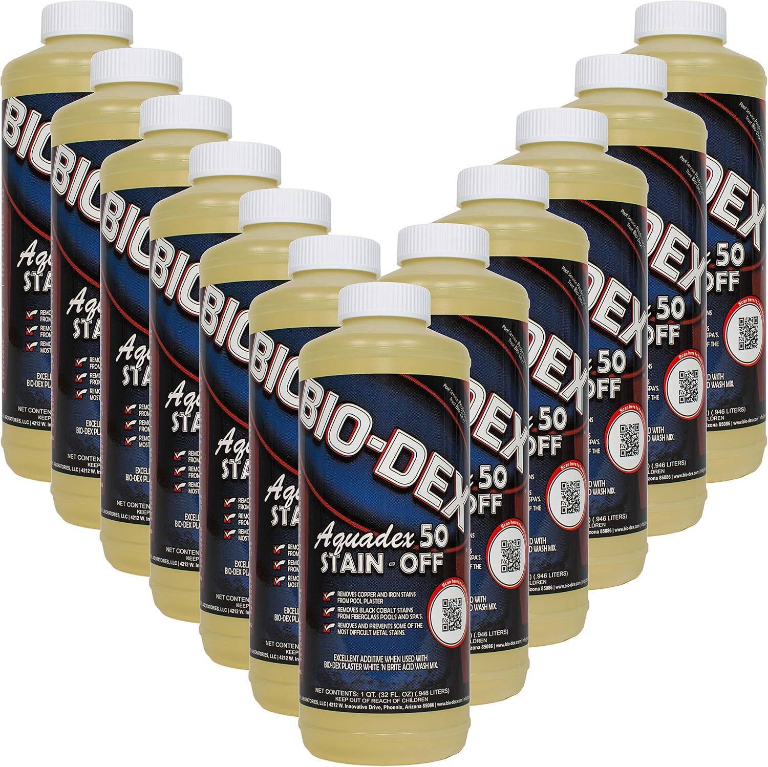Bio-Dex Aquadex 50 Stain-Off (1 qt) (12)