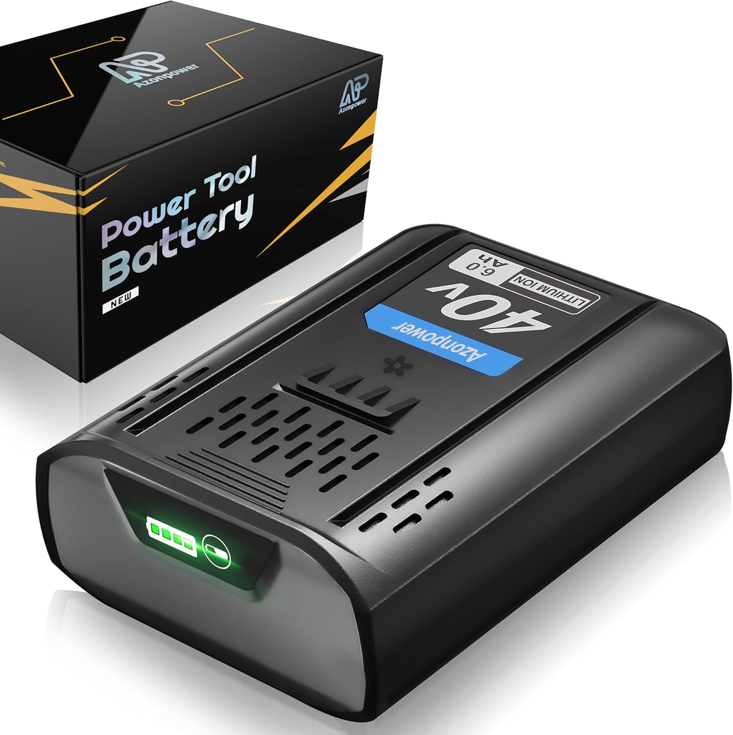 Replacement Kobalt 40V Battery 6.0Ah for KB-540-06/KB440-06/KB240-06 Series | 40V MAX Lithium-Ion Battery | Compatible with 40 Volt Kobalt Cordless Power Tools | Fast Charging & Extended Runtime