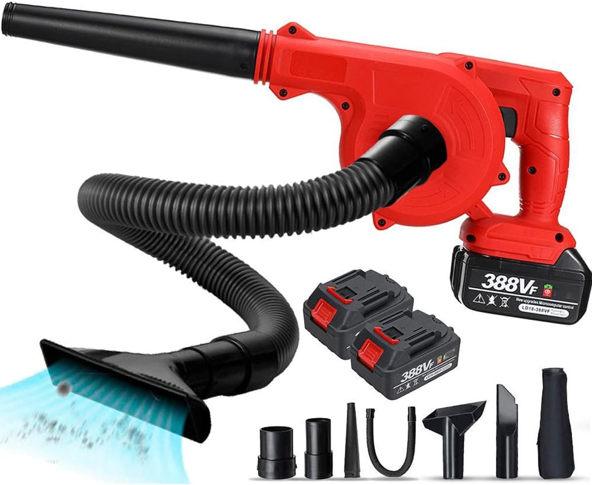 2-in-1 Electric Leaf Blowers & Vacuums, Lightweight Garden Blower Multiple Working, for Snow/Patio/Deck/Garden Cleaning