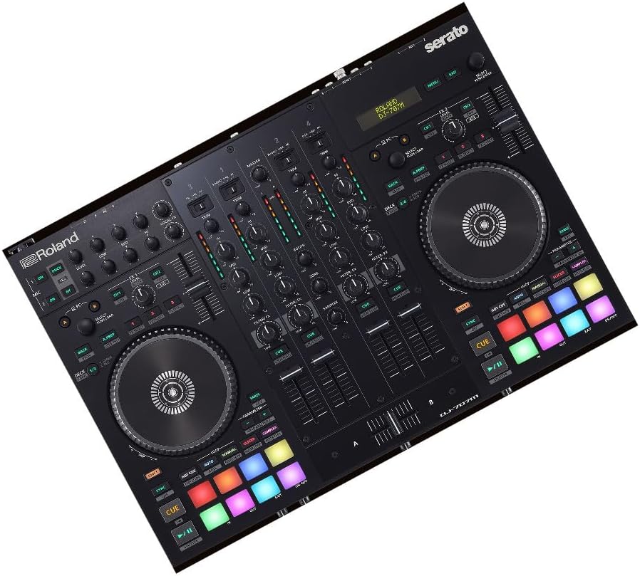 Roland DJ-707M DJ Controller for live streamers and content creators (DJ-707M)