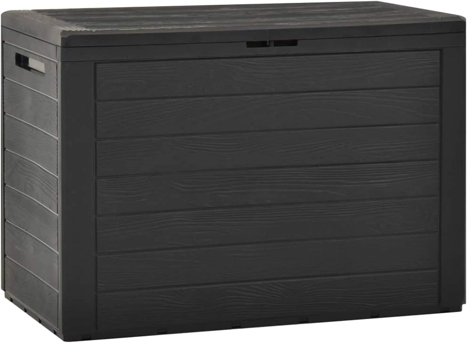 Festnight Patio Storage Box Storage Deck Box Outdoor Storage Container for Outdoor, Balcony Anthracite 38.7