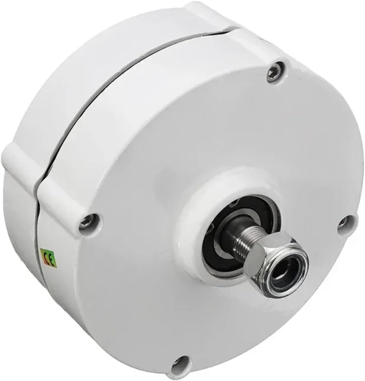 6000W 12V 24V Wind Turbine Generator Motor 3 Phase Gearless Permanent Magnet AC Alternator for Wind Water Turbine Industrial Energy(24V)