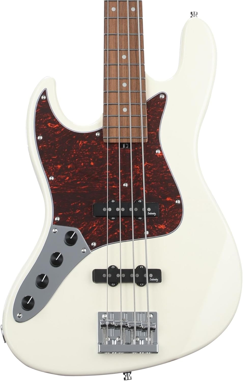 Sadowsky MetroExpress 21-fret Vintage JJ Bass Left-handed, 4-string - Olympic White