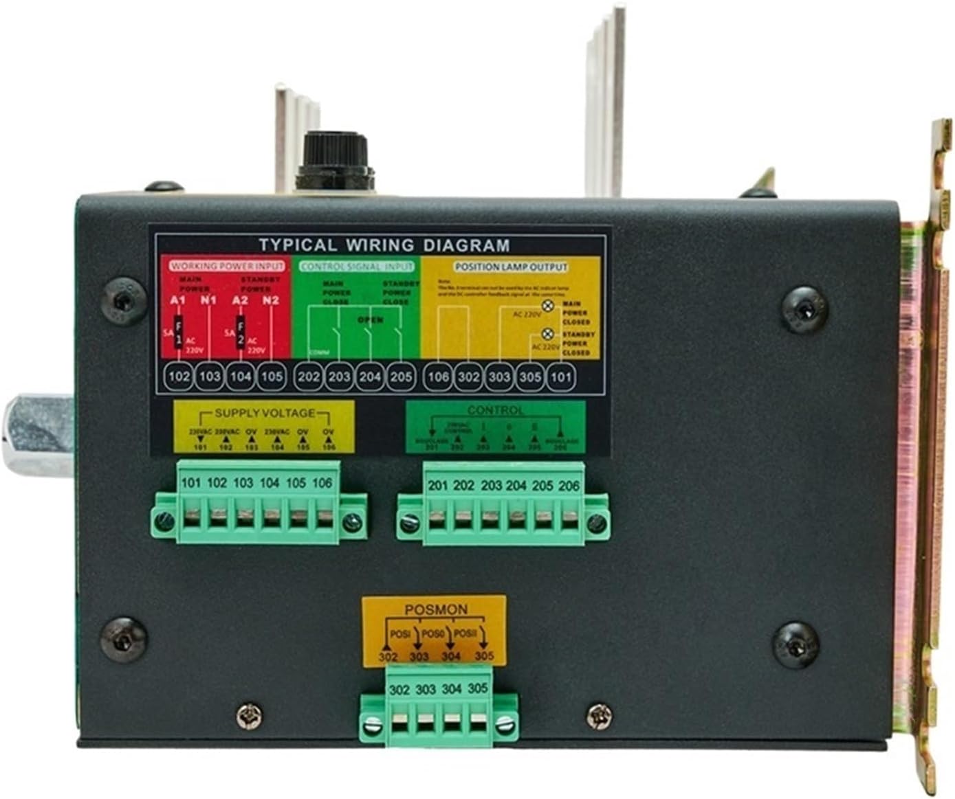 ATS 630a 800A 4p Controller Automatic Transfer Switch Three Phase Intelligent Dual Power Transfer for Generator Set(800A)