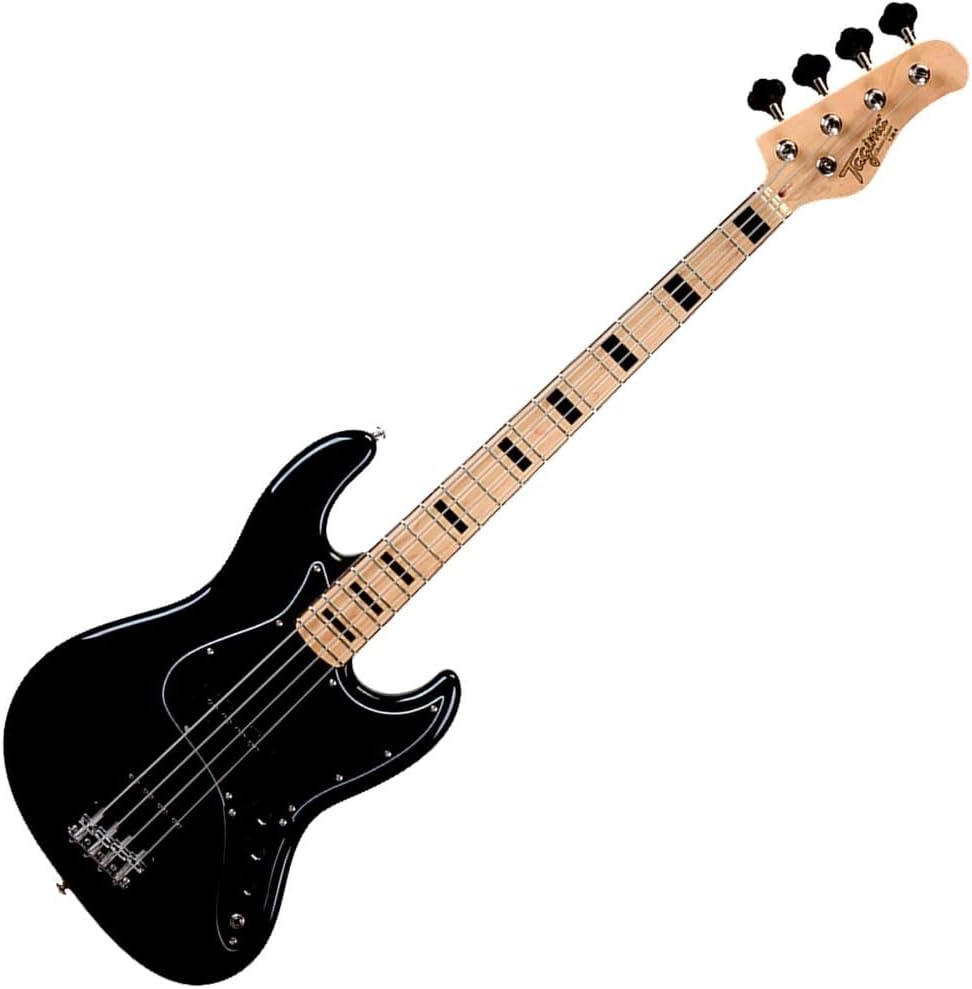 TAGIMA TJB-4 BLACK ELECTRIC BASS GUITAR