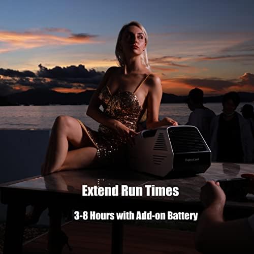 portable air conditioner 2380BTU's of fast cooling 240Wh Add-On battery with extended & custom run times ultralight portable air conditioner outdoor air conditioner small portable air conditioner