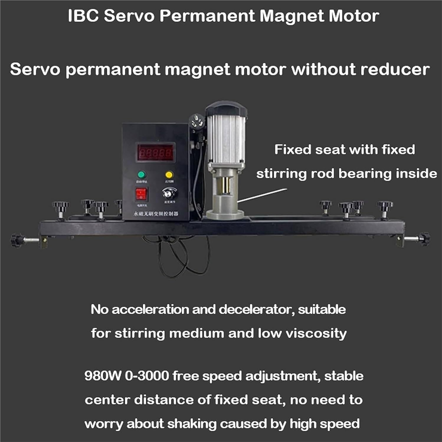 Air Agitator Electric Tank Mixer Machine,Paint Mixing Equipment,with Support Hanger,Folding Propeller,for Ink Dissolver Agitator(