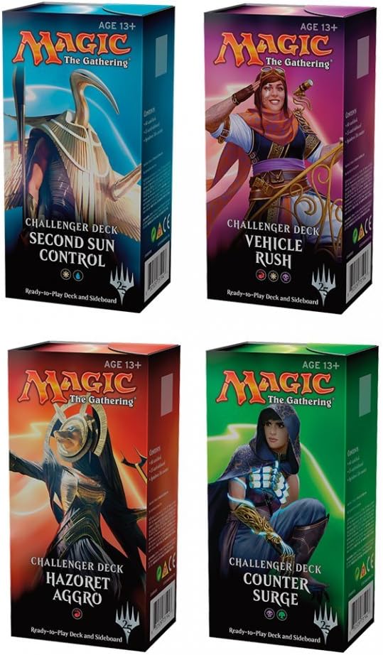 ALL 4 MTG Magic Challenger Decks: Hazoret Aggro Vehicle Rush Control Counter