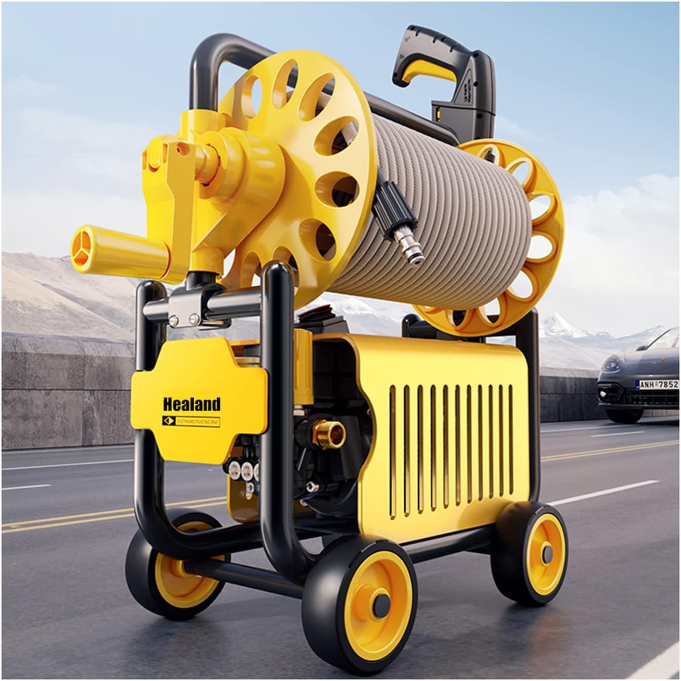 High-Pressure Car Wash Machine, 220V 3000W, Automatic Car Wash Water Gun, Foam Generator, Water Pump, Cleaning Car Wash Machine.