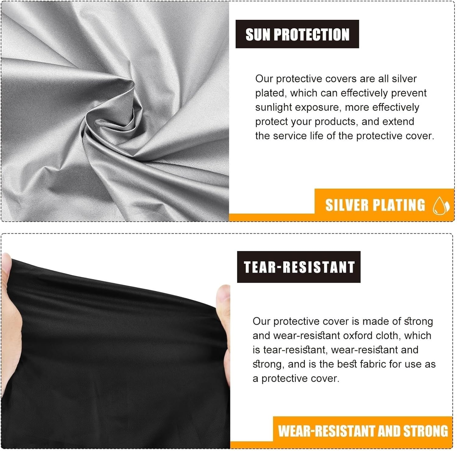 IBC Tote Cover for Outdoor Furniture, All-weather Durable Tear-resistant Sunshade Waterproof Hood for Ibc Container, Rain Barrel and Garden Water Tank, with Storage Bag(Gray,275 Gallon)