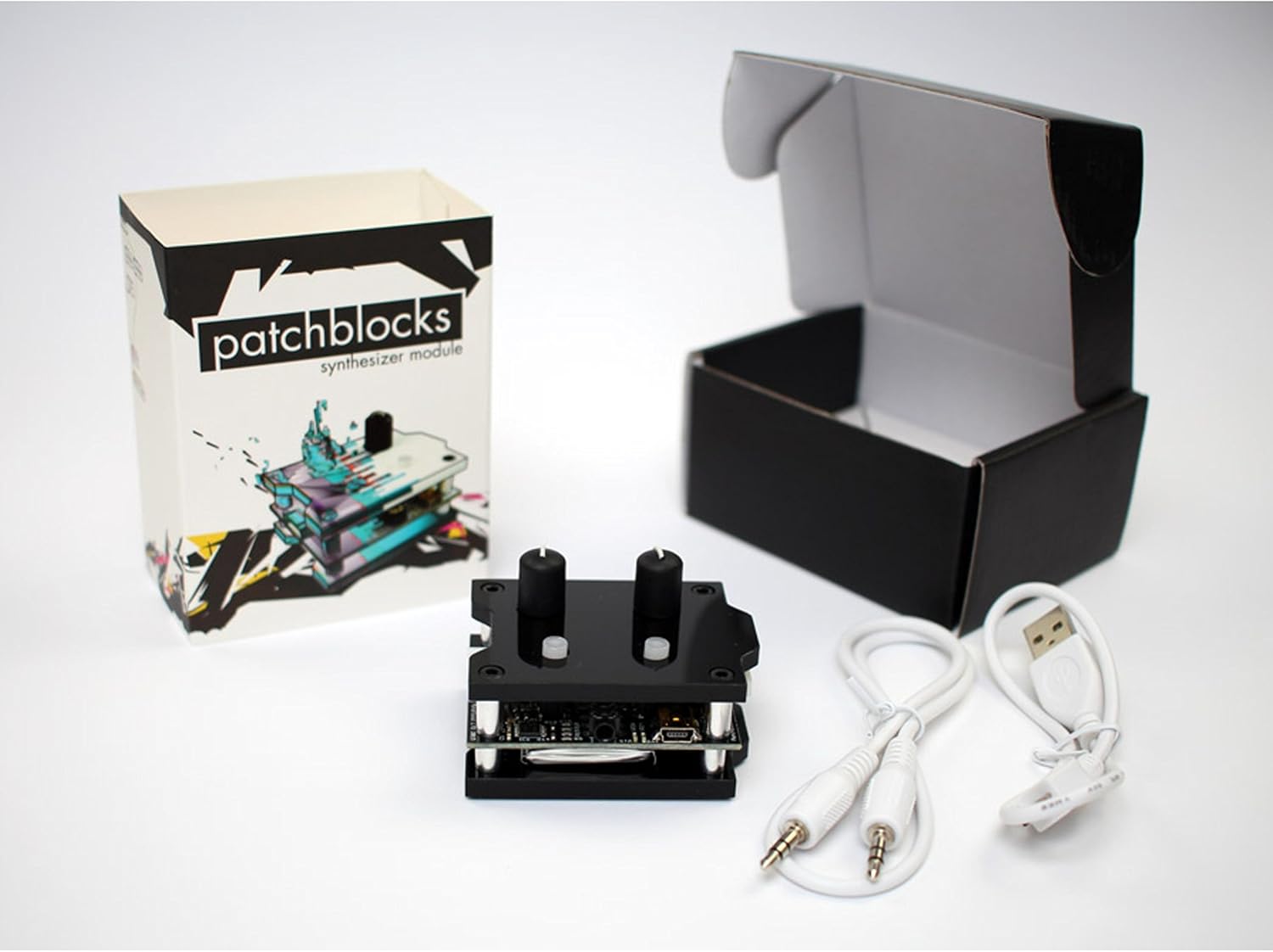 Patchblock Black PB-BK Modular Synthesizer Black