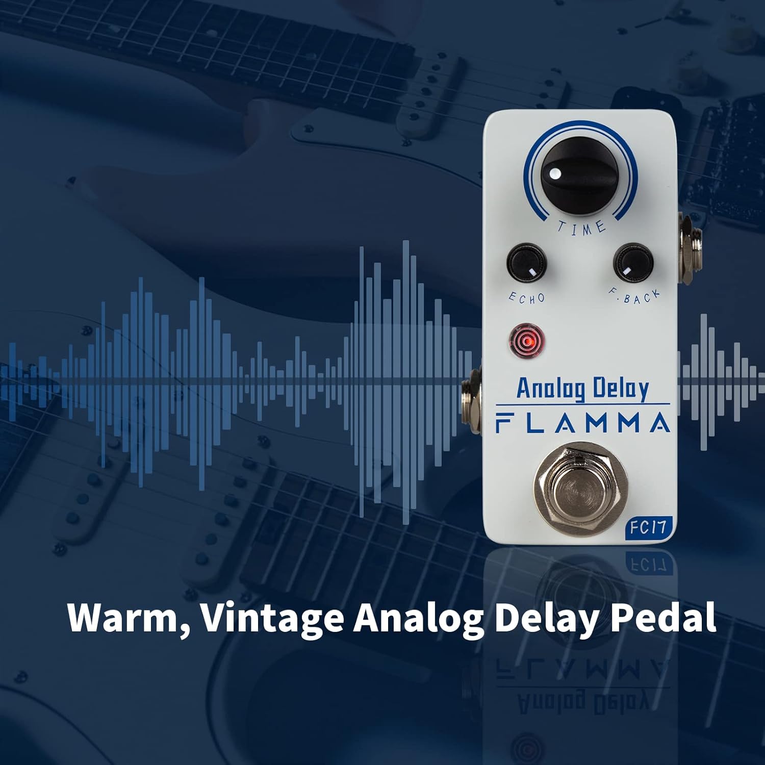 FC12 Drum Machine Guitar Pedal and FC17 Analog Delay Pedal