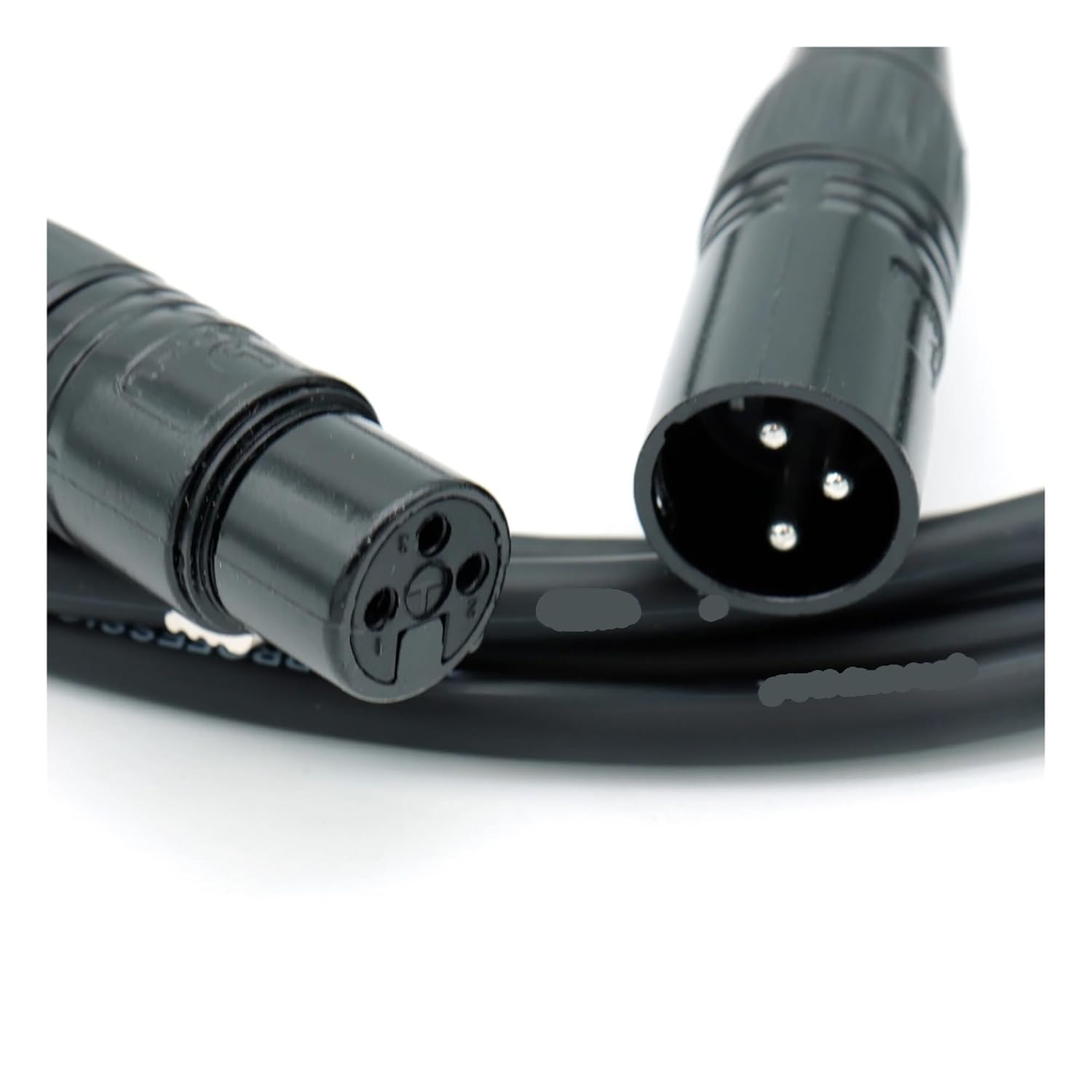 1-20M Pure Copper Male to Female XLR Balanced Mic Cord for Speaker, Podcast, Audio Mixer, DMX, Amplifier & Sound Card(15m)