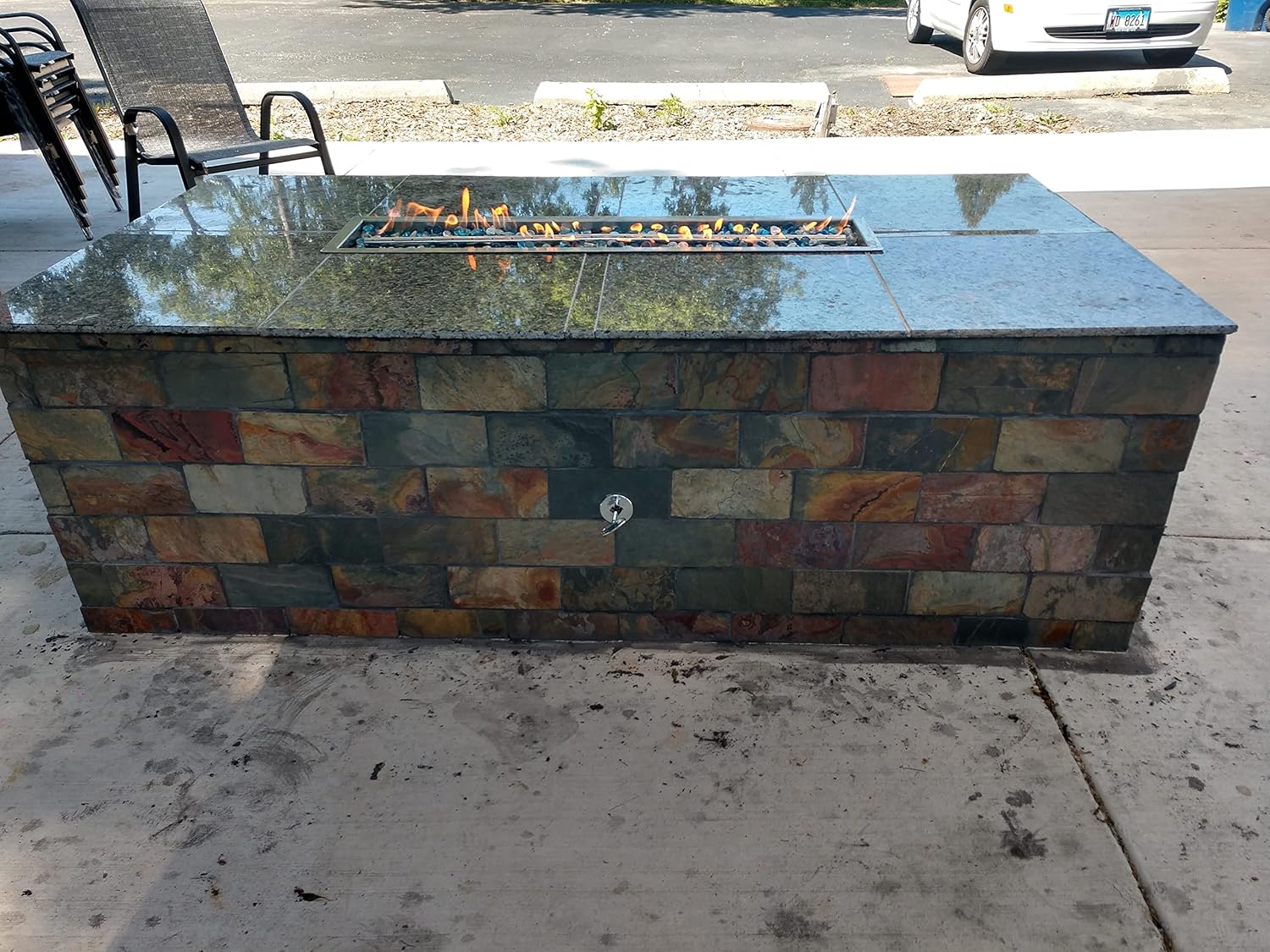 EasyFirePits Lifetime Warranted 316 Stainless Steel Marine Grade Straight Burners (36.00, 36 Inch Straight Burner)