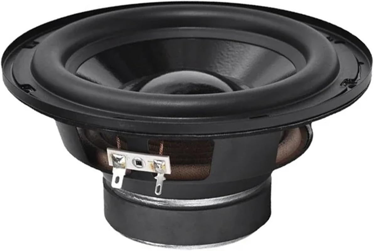 1 pcs 6.5 Inch 4 Ohm 50W Midrange Bass Speakers Round Paper Rubber Edge IPX5 Waterproof