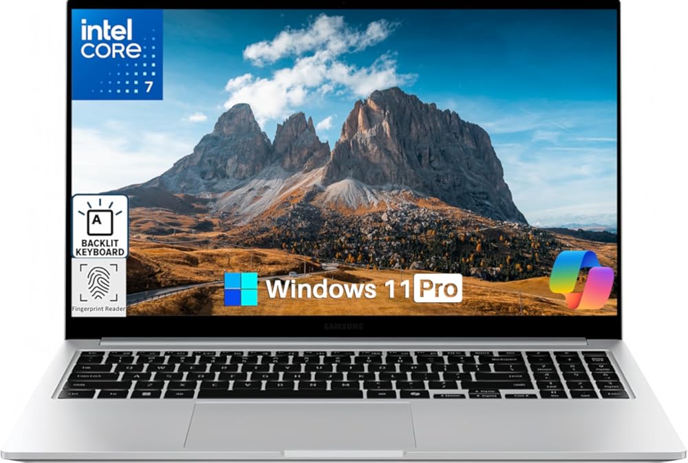 Samsung Galaxy Book4 Laptop, Copilot AI PC, 15.6