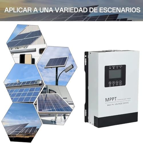 120A MPPT Solar Charge Controller, Intelligent 12V-48V Photovoltaic Power Regulator for Efficient Solar Panel Charging, High Performance, Energy Management