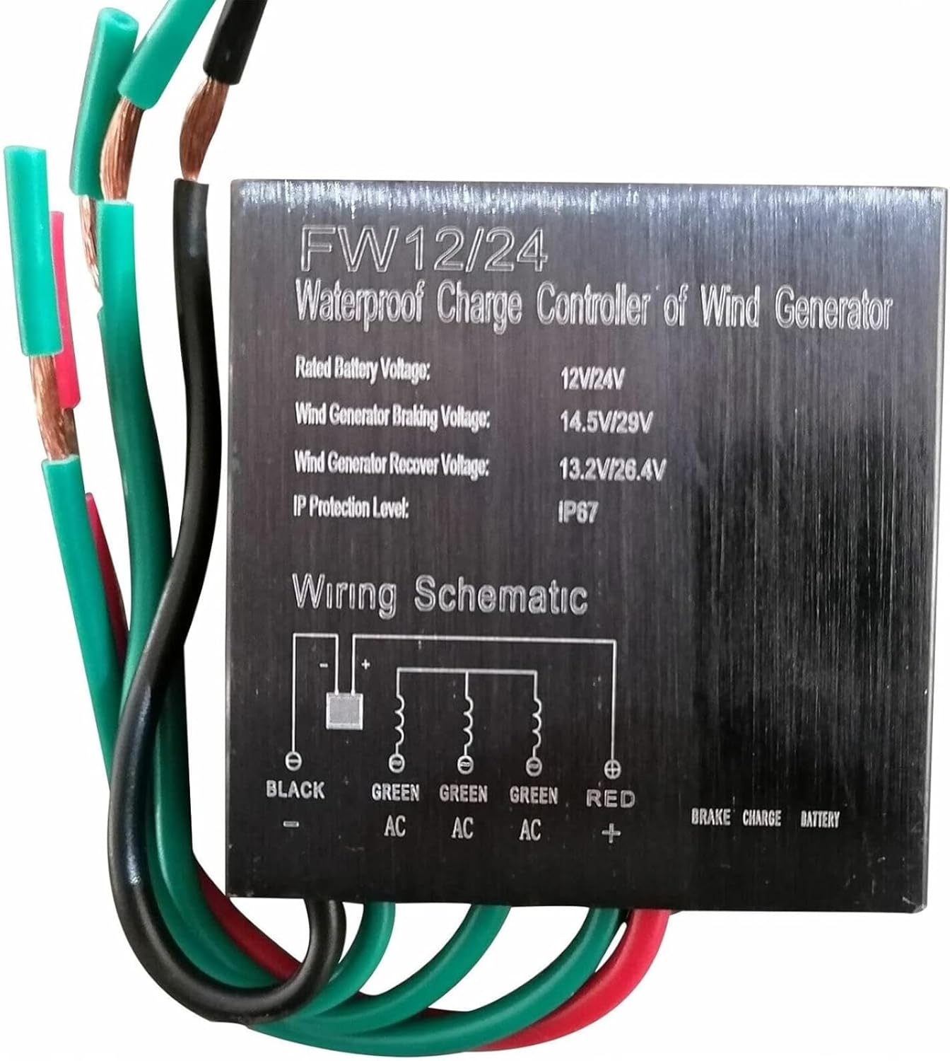 300W Wind Turbine Generator, Helix Wind Turbine Vertical Wind Turbine Generator Kit Charge Controller Windmill Power Helix Maglev Axis Vertical Wind Turbine Generator(12V)